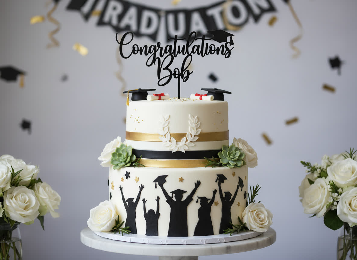 Custom Celebration Cake Topper