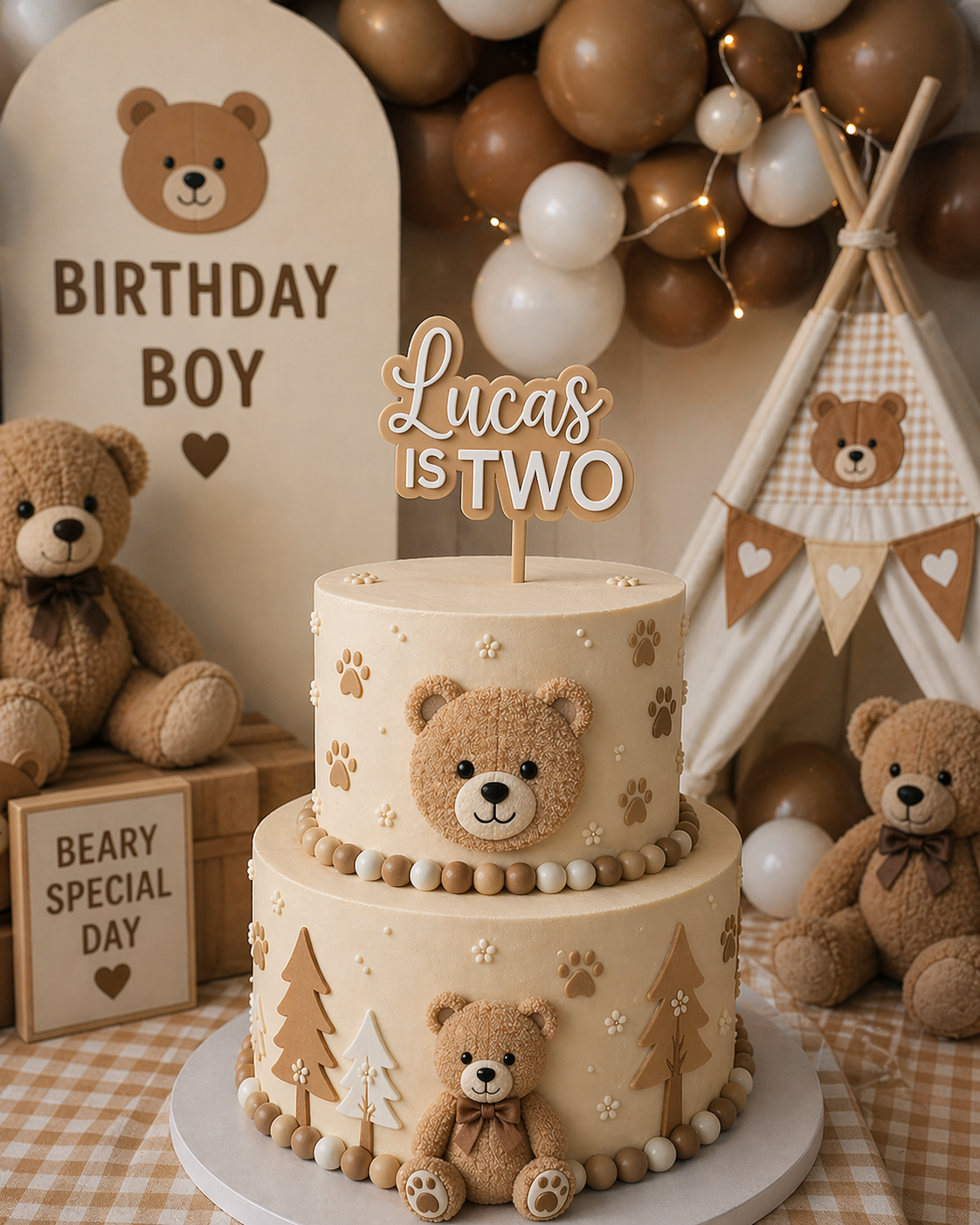 203rd Studio birthday toppers