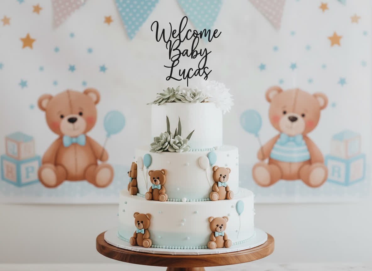 Custom Baby Cake Topper