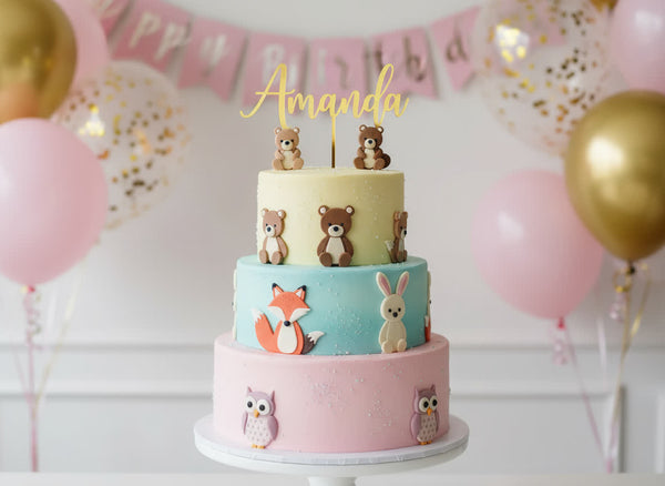 Custom Birthday Cake Topper
