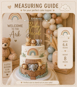 Custom Birthday Cake Topper