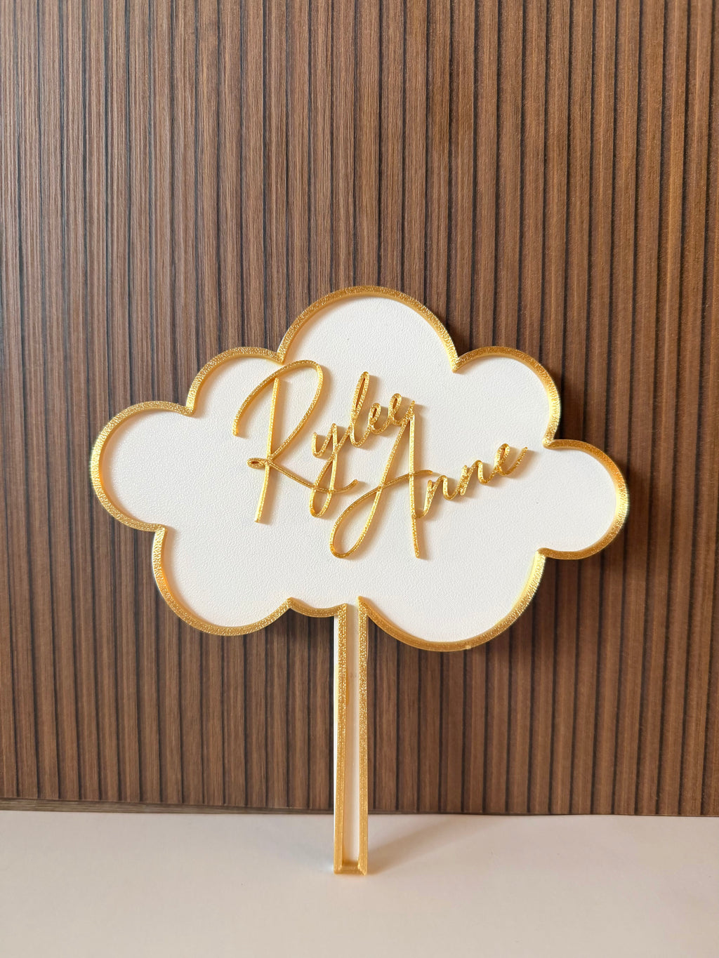 Cloud Cake Topper for Baby Showers & Birthdays